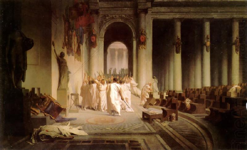 The Death of Caesar, Jean Leon Gerome